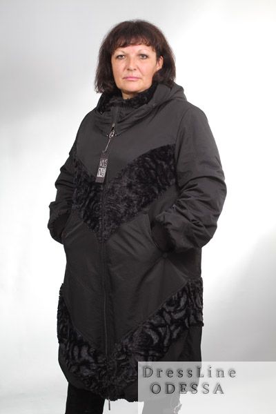 Фото 3: Женские куртки и плащи больших размеров